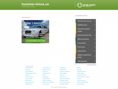hummer-limos.co snapshot