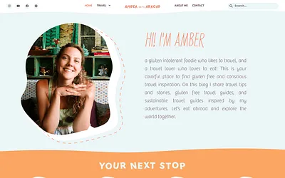 ambereatsabroad.com snapshot