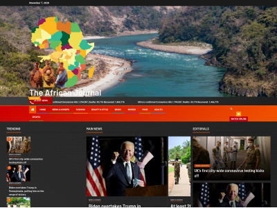 african-journal.com snapshot