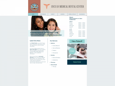sycuanmedicaldentalcenter.org snapshot