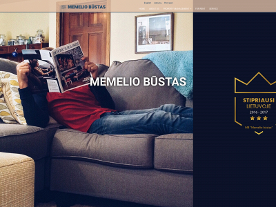 memeliobustas.lt snapshot