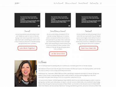lizbowen.realtor snapshot