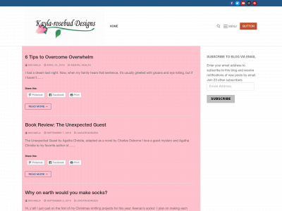 kaylarosebud.com snapshot