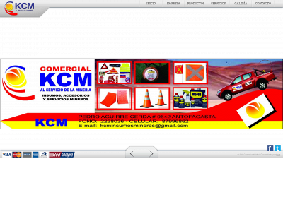 comercialkcm.cl snapshot