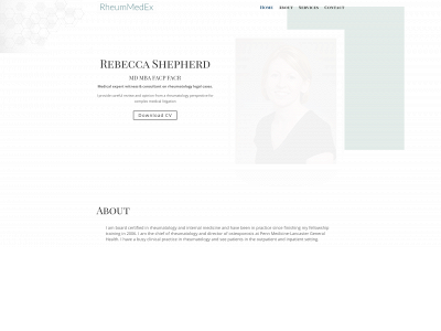 rheummedex.com snapshot