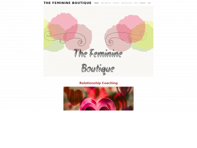www.thefeminineboutique.com snapshot