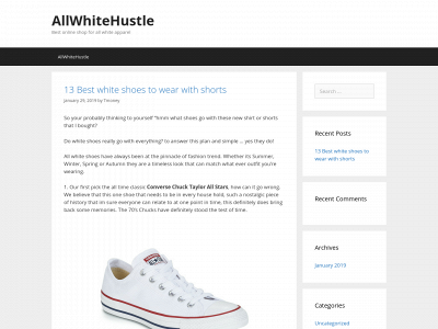 allwhitehustle.com snapshot