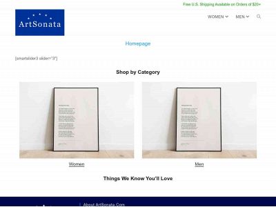 artsonata.com snapshot