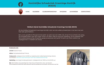 schaakclubkortrijk.be snapshot
