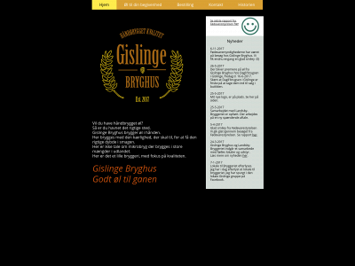 gislingebryghus.dk snapshot