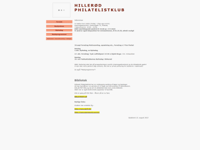 philatelistklub.dk snapshot