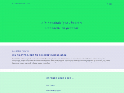 dasgruenetheater.com snapshot