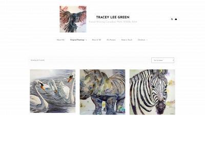 traceyleegreen.com snapshot