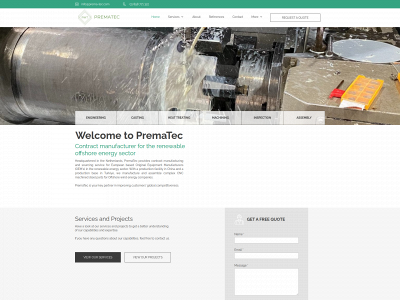 prema-tec.com snapshot