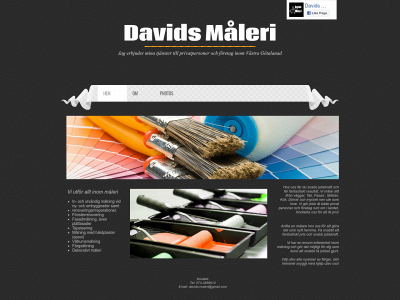 davidsmaleri.nu snapshot