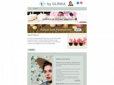 oriflamebyulrika.se snapshot