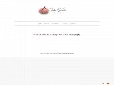 sirinwallsphotography.com snapshot
