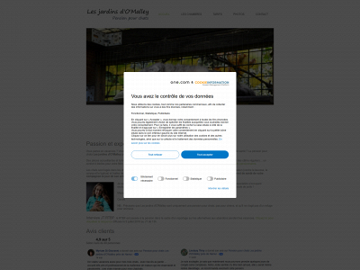 jardinsdomalley-pensionchats.be snapshot