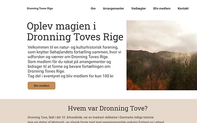 dronningtovesrige.dk snapshot