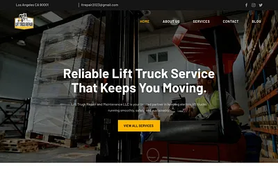 www.lifttruckrepairandmaintenance.com snapshot