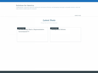 solutionsforamerica.net snapshot