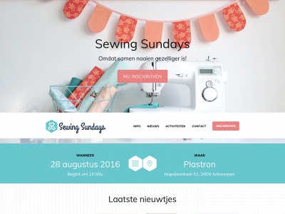sewingsundays.be snapshot