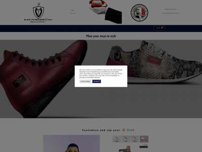 blacktiesneakers.com snapshot