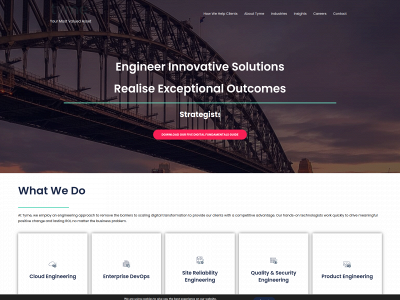 tymegroup.io snapshot
