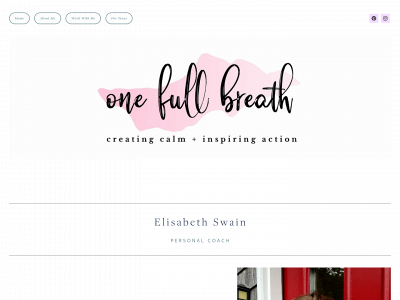 onefullbreath.com snapshot