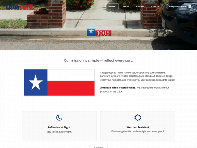 www.lumicurb.com snapshot