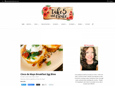 take5andcreate.com snapshot