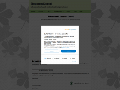 sissarens.se snapshot