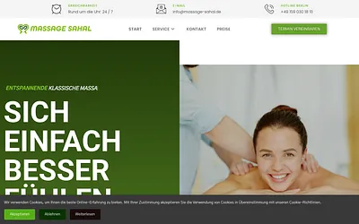 massage-sahal.de snapshot