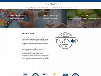 tempnor.fi snapshot
