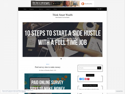thinksmartwealth.com snapshot