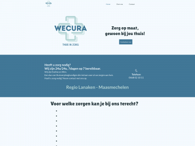 wecura.be snapshot