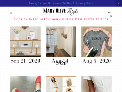 maryolivestyle.com snapshot