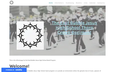 ebjhsband.weebly.com snapshot