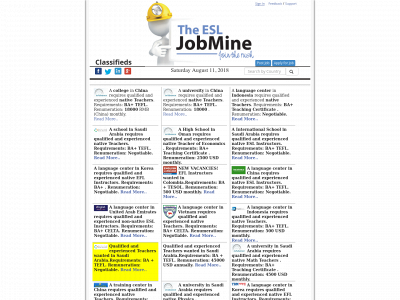 theesljobmine.com snapshot