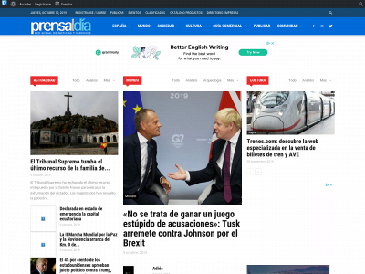 prensaldia.com snapshot