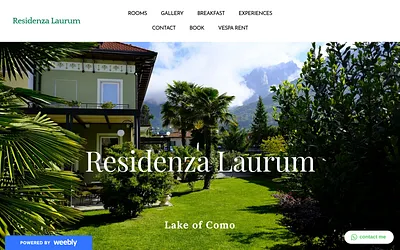 www.residenzalaurum.it snapshot