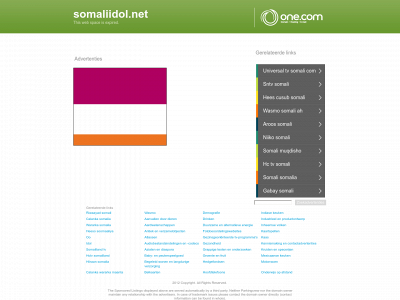 somaliidol.net snapshot