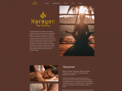 narayanthaimassage.com snapshot