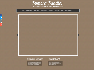 kymorakandles.com snapshot