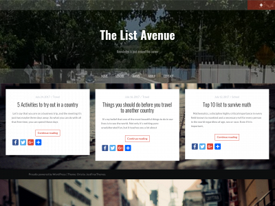 thelistavenue.com snapshot