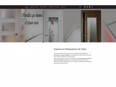 luminsavidrios.com snapshot