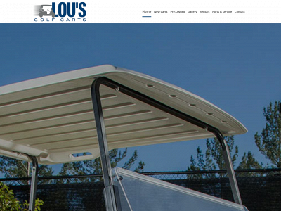 lousgolfcarts.com snapshot