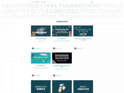 linguistchloe.com snapshot