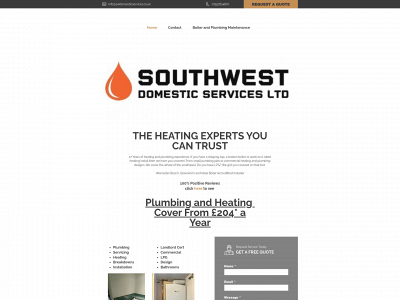 swdomesticservices.co.uk snapshot