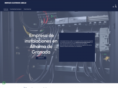 montajeselectricoslovillo.es snapshot